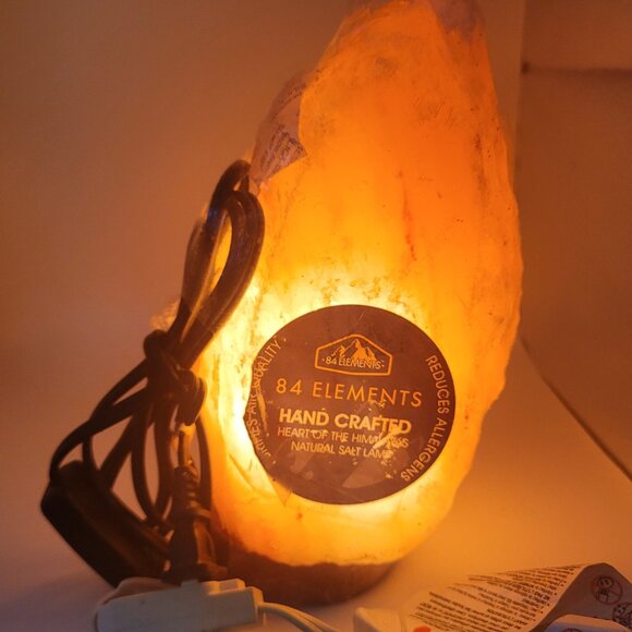 84 Elements Authentic Himalayan Salt Lamp - Picture 2 of 9